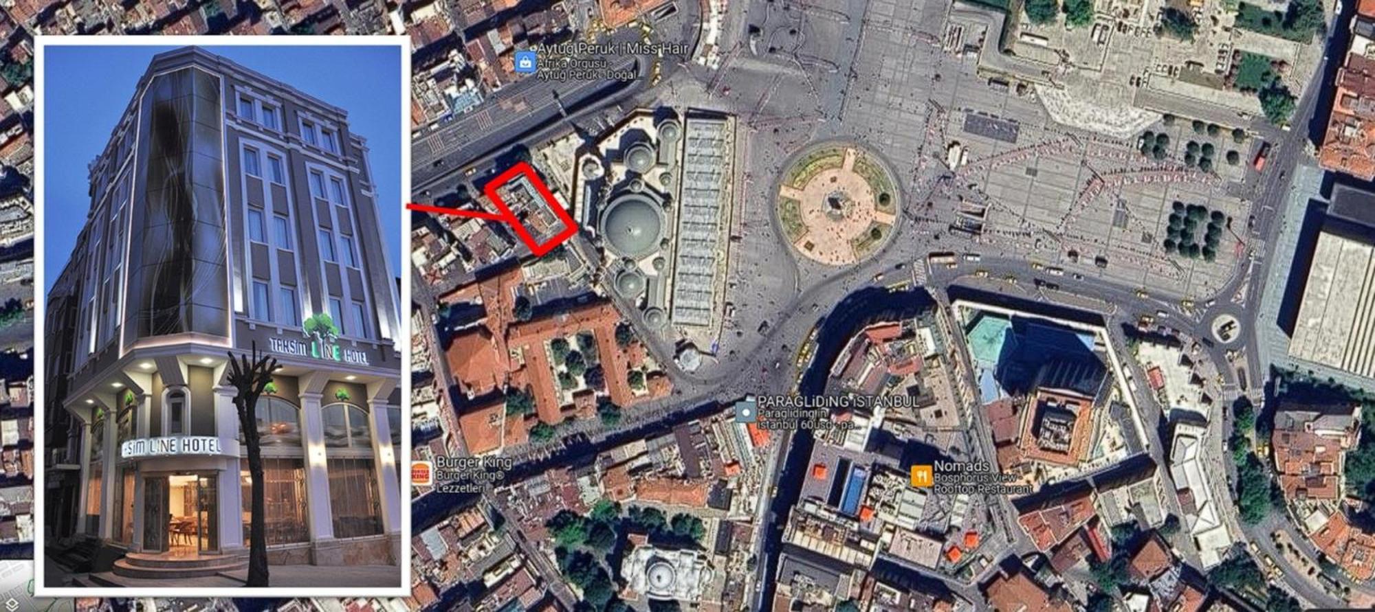 Taksim Line Hotel Istanbul Exteriör bild